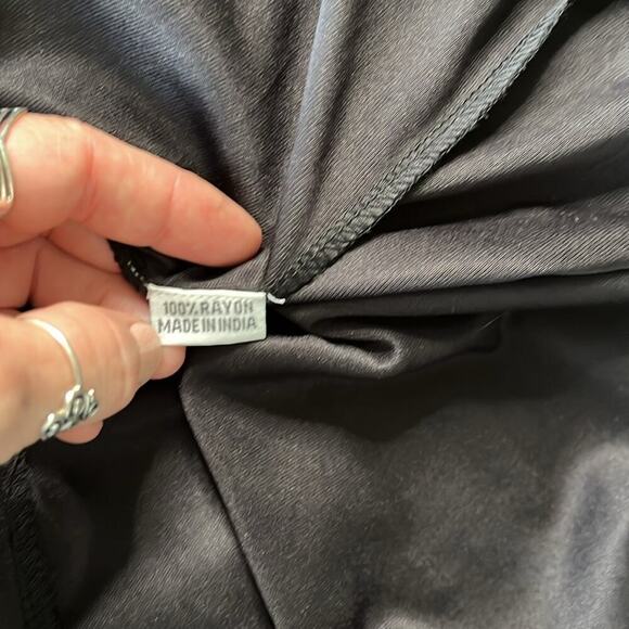 Lapogee Bollywood Style Hanky Hem Dress - Picture 6 of 10